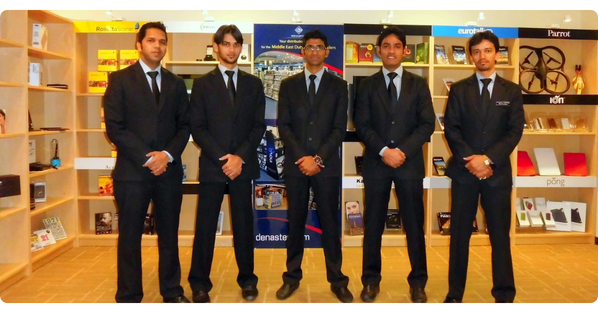 Stylenza sales team in-store