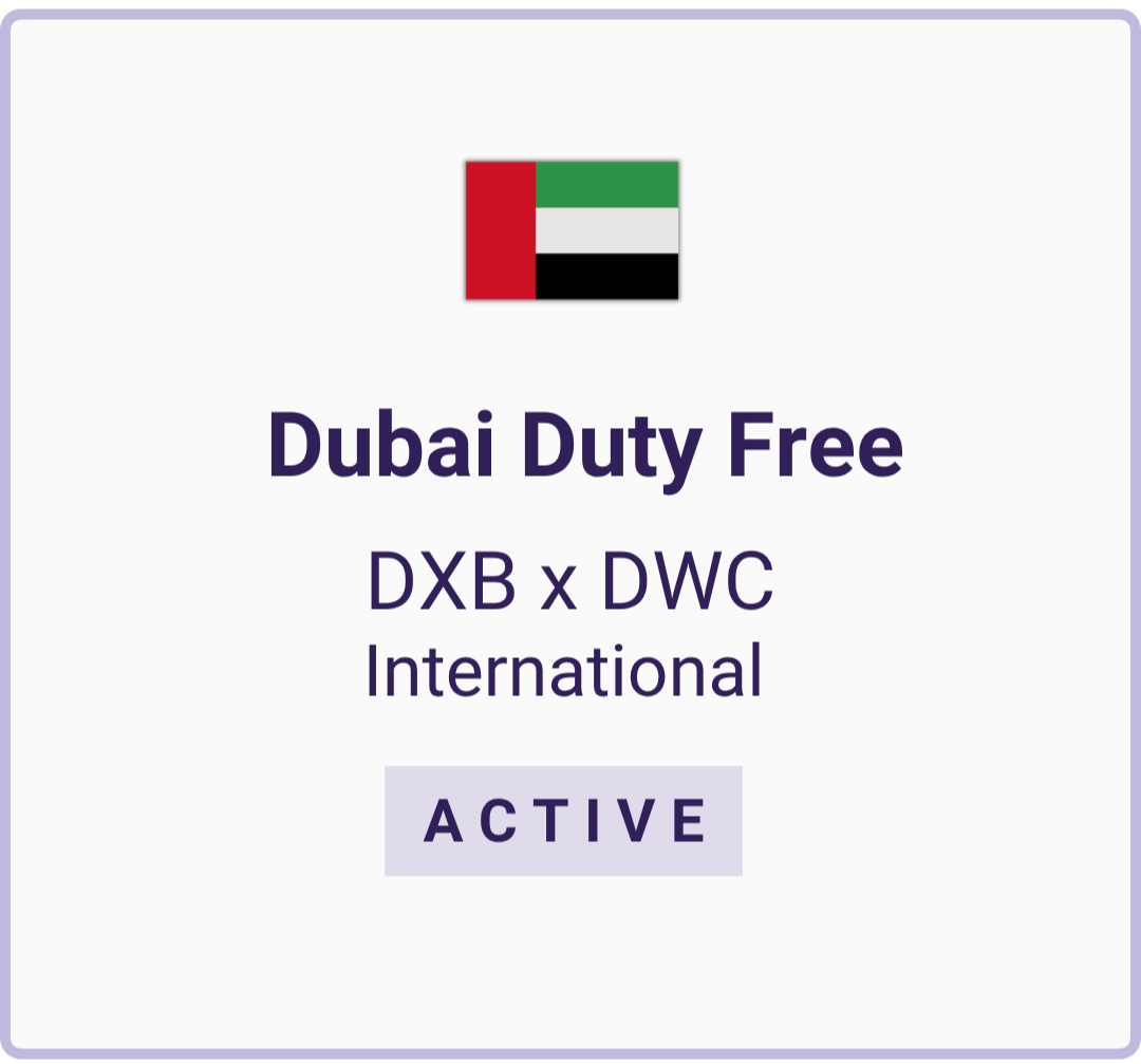 Dubai Duty Free - DXB and DWC International