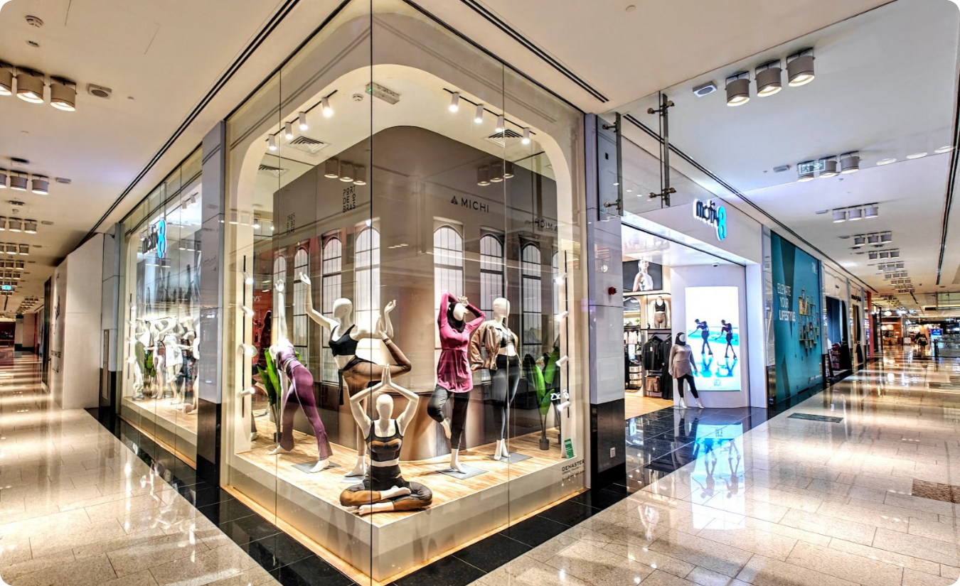 Stylenza branded activ8 retail installation